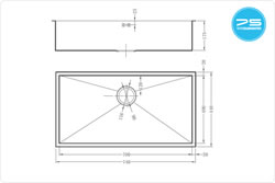 Zenuno 700u Stainless Steel Sink
